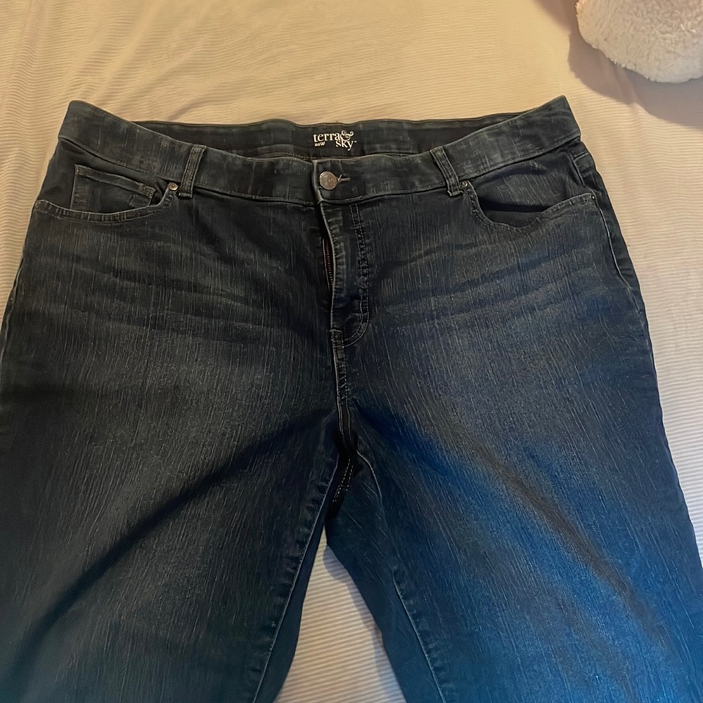 Terra & Sky Capri jeans